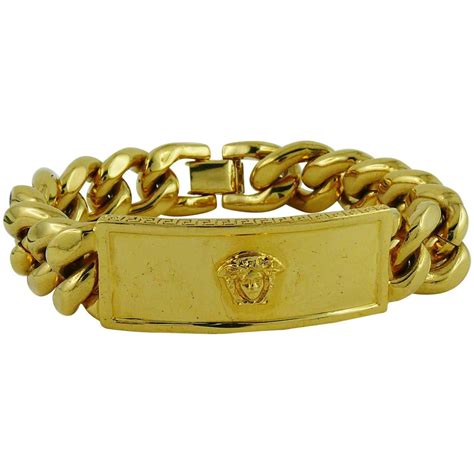 mens versace id bracelet gold tone pinterest|Top 10 versace men jewelry ideas and inspiration .